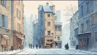 Paris Winter Jazz Playlist ❄️ Classic Vintage Jazz for Cozy Nights