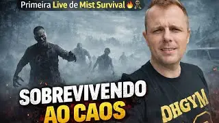 SOBREVIVENDO AO CAOS | Primeira Live de Mist Survival 🔥🧟&zwj;♂️