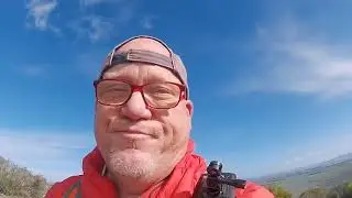 Fat Guy and His Backpack Hiking in Fort Ord National Monument