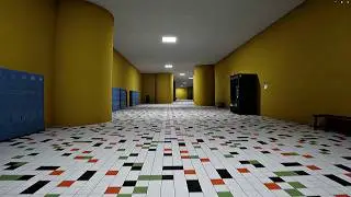 Exploring The Backrooms - SCHOOL HALLS - LEVEL 52  (found footage) Tape 6
