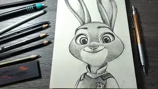 How to draw Judy🐇 tutorial  # Zootopia   #Judy