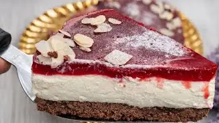 Cheesecake ușor cu zmeură | Dessert perfect
