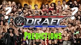 WWE Draft 2016 Predictions! (RAW & SMACKDOWN Roster Draft)