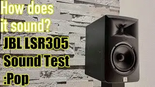 JBL LSR 305 Sound Demo: Pop
