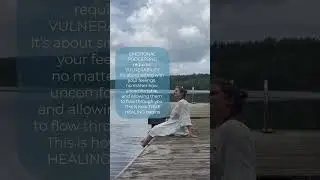Embrace Vulnerability: The Path to True Healing 🌊 #EmotionalProcessing