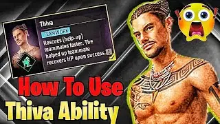 New Thiva Character Ability Test 2024 | How To Use Thiva Ability | Garena Free Fire