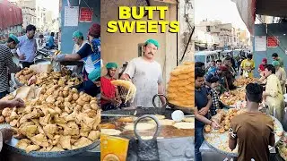 10000+ Samosa Daily Selling At Butt Sweets & Shahi Nashta Lahore | Ramadan Street Food In Lahore