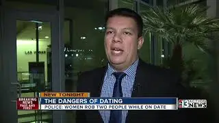 Las Vegas police looking for 2 women connected to a violent robbery