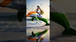 🌊 Dolphin Race Battle &ndash; India vs Pakistan 🐬🔥 | Ocean Speed Challenge | Who Wins?#ai