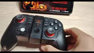 Wireless Bluetooth Game Controller: Compatible with Android, PC, PS3/PS4, Switch