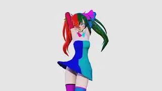 MMD Hip Sway TikTok Dance