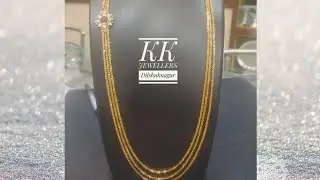 Latest 3 Lines Chandraharam / KK Jewellers Dilshuknagar