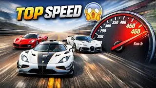 FASTEST CAR in Racing Master 😱 | Koenigsegg One:1 vs Bugatti Centodieci | Top Speed Test