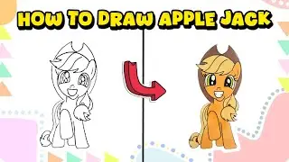 How to Draw Applejack from My Little Pony &ndash; Step-by-Step Drawing