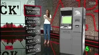 Un cajero de Caja Madrid en ARV: &iquest;Qui&eacute;nes gastaron m&aacute;s con sus 'black'?
