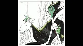 Maleficent - Sleeping Beauty - Beautiful Colourful art