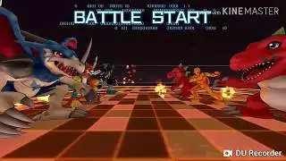 Digimon Linkz: Veemon Evolution Lines Party