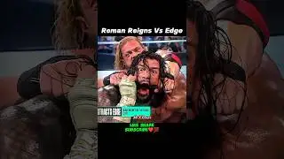 (ROMAN REIGNS VS EDGE MONEY IN THE BANK 2021 WWE CHAMPIONSHIP MATCH)🥵 #shorts #wwe #viral