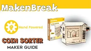 Coin Sorter | DIY STEM/STEAM Hand Powered Toy for Kids 8-12 yrs, Piggy Bank Educational Building Kit
