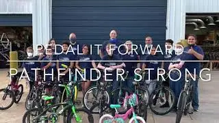 Pedal It Forward Service Project // Pathfinder Strong