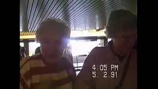 1991 May - Jennie Picking up Donna at airport