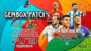 EFOOTBALL PES 2026 GEMBOX PATCH WINTER 2025/2026 REV 2 PS3