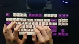 [Keyboard Sounds] Monstargear NINJA87 BT w/ C3 Equalz Banana Split