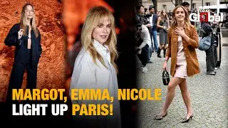 Margot Robbie, Emma Watson & Nicole Kidman Shine at Chanel&rsquo;s Paris Show