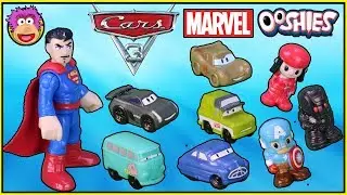 *CARS 3 OOSHIES* - Batman defends the BATCAVE while collecting Ooshies! Marvel Ooshies Series 2