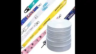 polyester fabric blank sublimation lanyard roll#lanyards #blank lanyard#lanyard roll