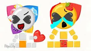 Emoji cat baby fruits egg newborn bully
