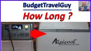 🔋🪫 How Long Does It Last ? Bluetti Portable Power Stations Running A 12V Refrigerator