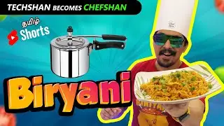 TechShan to ChefShan 😂😂 #husband  #tamil  #shorts #biriyani