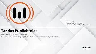 [FM 95.1] Metro &middot; Tandas - 26 de Noviembre del 2013