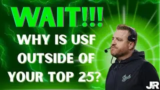 WAIT!!! Why Is USF Outside Of This AP Voter's Top 25? | The Jay Recher Podcast