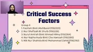Critical Success Factors