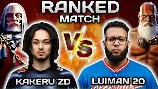 SF6 ▰ Kakeru  ( JP ) VS Luiman 20 ( Dhalsim )