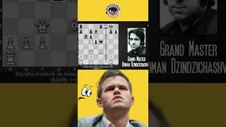ROMAN DZINDZICHACHV DEIXOU CARLSEN BOLAD&Atilde;O COM LANCE BRILHANTE