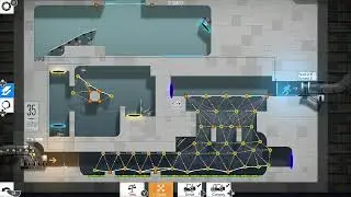 Bridge Constructor Portal - Level 35