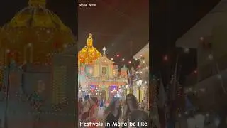 Festivals in Malta be like #festivals #malta #holidays #shorts