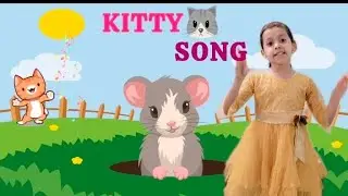 The kitty song 😻| Singalong with Creative Miyu |Meow Meow Meow | Kidssong & Kids Rhymes | actionsong
