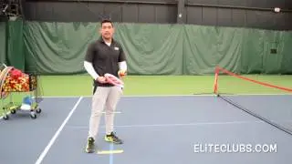 Ball Control Tennis Drill Kids Ages 6-9 Years