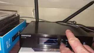 Shure QLXD frequency change