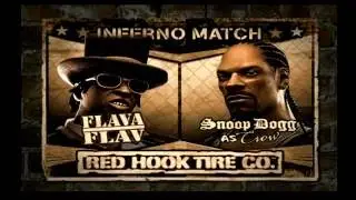 Def Jam Fight For NY (Request) - Flava Flav vs Snoop Dogg at Red Hook Tire Co