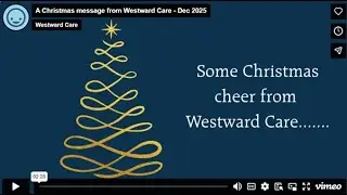 A Christmas message from Westward Care - Dec 2025