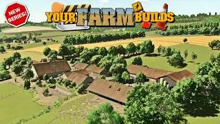 KIMERA HAS BUILT A FARM YOU CAN DOWNLOAD!! - Your Farm Builds - Episode 1 - Farming Simulator 25