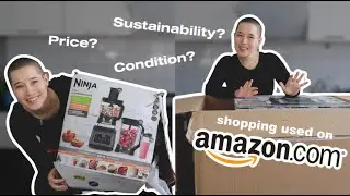 I Bought USED Appliances on AMAZON MARKETPLACE | Ninja Air Fryer and Food Processor Unboxing
