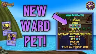 Wizard101: MAX STORM PvP (140): *NEW* Ward Pet!