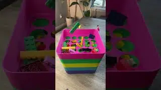 Lego sorting by size with this 3D print! ASMR.
