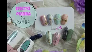 UÑAS Efecto Piedra con Esmaltes EMI / @coralsanails